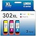 thumbnail image 3 of LEMERO Remanufactured Ink Cartridge Replacement for Epson 302 XL 302XL T302XL to use with Expression Premium XP-6100 XP 6100 XP-6000 (1 Cyan, 1 Magent, 3 of 4