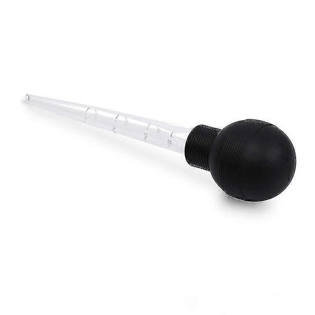Rubber-plastic Bbq Sauce Bottle Seasoning Syringe Turkey Drip Oil Seasoning Pump, 29.5cm (with Pump Head) 6.6cm