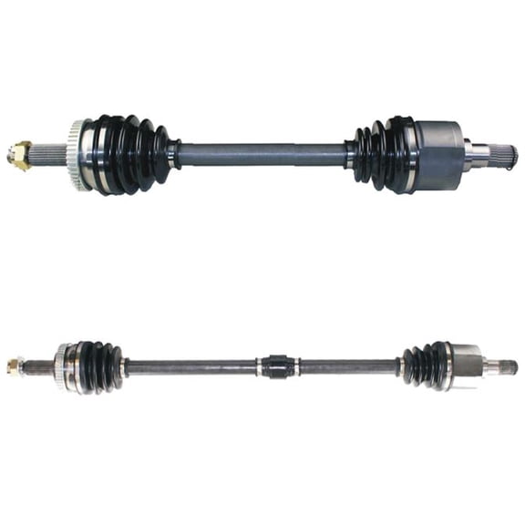 Pair Front Left Right CV Axle Shafts For Hyundai Tucson & Kia Sportage 4-Cyl 2WD FWD 2005 2006 2007 2008 2009 - BuyAutoParts
