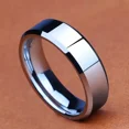 thumbnail image 2 of 2024 Fashion Charm Jewelry Ring for Men Women Stainless Steel Black Rings Wedding Engagement Band Quality Matte Male Jewelry, 2 of 5