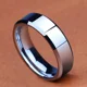thumbnail image 2 of 2024 Fashion Charm Jewelry Ring for Men Women Stainless Steel Black Rings Wedding Engagement Band Quality Matte Male Jewelry, 2 of 5