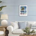 thumbnail image 3 of Stupell Industries Coastal Sailboat Delight with Palm Tree Gray Framed Print Under Glass, 14 x 20, by Petals Prints Design, 3 of 8