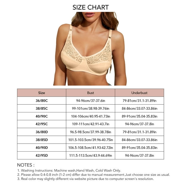 Bras for Women,Clearance Ultra Thin full Cup Bra without Steel