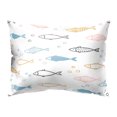 thumbnail image 2 of Koszal Housse de Coussin Poisson Coloré Symbole Petit Canapé Lit Décoration Maison, 2 of 7