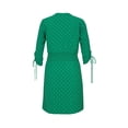 thumbnail image 3 of Vestido corto André Badi verde 26 con escote en V y mangas 3/4, 3 of 5