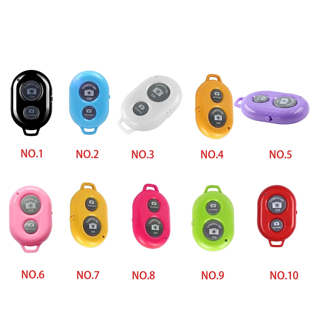 Wireless Bluetooth Camera Shutter Remote Control Camera Shutter Remote Control with Bluetooth Wireless Create Amazing Photos and Selfies Works with Most Smartphones and Tablets Black