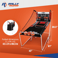 thumbnail image 2 of Open Box ESPN 2 Player Hoop Basketball Arcade Game w/ Scoreboard & Balls, 2 of 11
