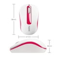 thumbnail image 3 of Rapoo M10 2.4GHz Wireless Optical Mouse - Red, 3 of 3