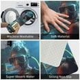 thumbnail image 3 of Susaid Underwater Office Diver Print Doormat,Porch Decor,Housewarming Decor Gift Doormat,Funny Flannel Floor Mat,Funny Doormat 24x16 Inch, 3 of 7
