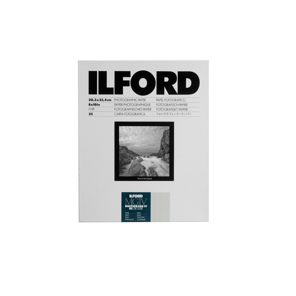 2 Pack Of Ilford 8 X 10 Multigrade IV RC B&W Deluxe DLX.44 Paper 25 ...