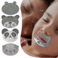 thumbnail image 1 of Pegatinas de sellado de dibujos animados para niños, tiras ortopédicas para respirar y dormir, cinta para la boca para dormir, parche antirronquidos para reducir el aliento por la boca, 30 unidades, 1 of 4