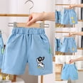 thumbnail image 6 of Gubotare Baby Jean Shorts Toddler Kids' Denim Shorts - Breathable Summer Jeans for Boys & Girls, Soft Stretch Waist Casual Play Shorts 6 12 24 Months 2T 3T 4T 5T 6T (White,3-4 Years), 6 of 9