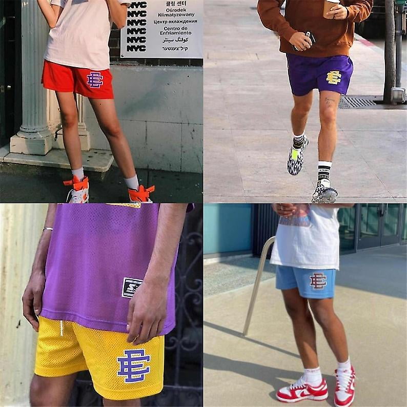 Eric Emanuel Shorts Ee Shorts Sports Breathable Mesh Pants Ee