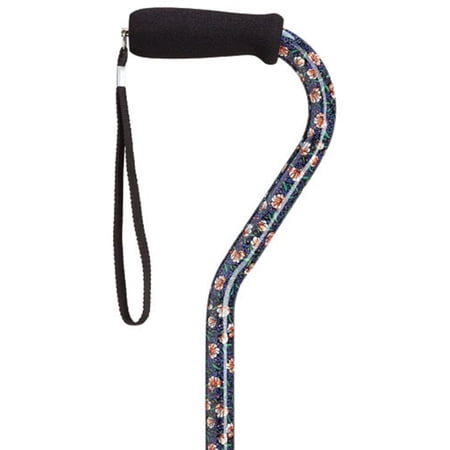 Harvy Canes - Fashion Prints in Offset - Walking Cane - 30"-39" - Trumpet Vines
