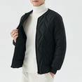 thumbnail image 5 of Wavsuf Men's Bomber Jacket Winter Jackets Lightweight for Men Coat Black Size 3XL, 5 of 9