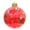 Red Santa Claus, variant on HUISZJ Christmas Tree Candy Ornaments Set, 30pcs Novelty 6 Styles Ball Decoration with Cane Candy, Plastic Hanging Ornament for Home Party Decor