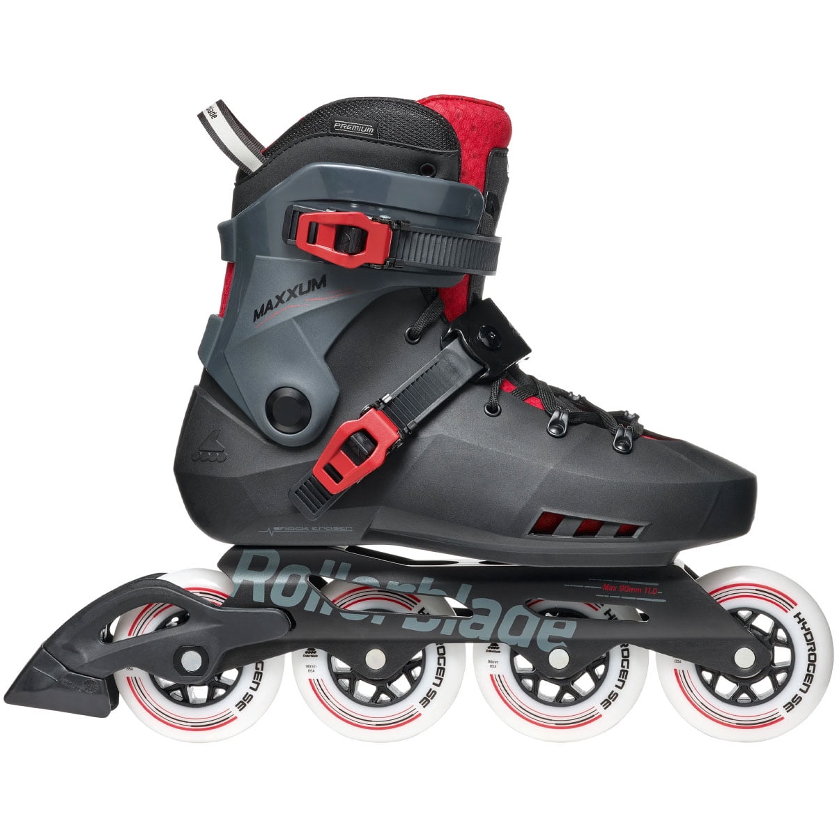ROLLERBLADE Maxxum Xt, Color: Black/Red, Size: 13/13.5 (07371500741-13)