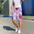 thumbnail image 6 of Honeii Dragon Fruit Print Men's Pajama Sleepwear Shorts - a comfy pajama bottom and lounge short for Relaxed Home Wear-X-Large, 6 of 6