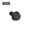 thumbnail image 3 of M8x16mm Hex Flange Bolts, 10 Pack 10.9 Grade Carbon Steel Hexagon Head Screws, 3 of 5