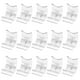 thumbnail image 1 of 15x acrílico transparente encendedor pantalla caballete soporte placa monedas cápsulas Chips soportes 15 piezas Zulema Soporte de exhibición más ligero, 1 of 8