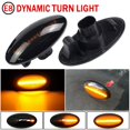 thumbnail image 3 of Luz LED dinámica de posición lateral yuxing Para coche Señal de giro Para APV Alto Vitara Ignis Jimny SX4 Color negro, 3 of 5