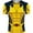 Yellow, variant on Wolverine Deadpool Costume T-Shirt Men's Compression Sport Workout Shirt Yellow Men
