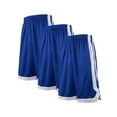 thumbnail image 1 of TOPTIE 3 Pack 2-Tone Basketball Shorts For Men with Pockets, Pocket Training Shorts-3 Pack Blue-L, 1 of 5