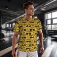 thumbnail image 3 of Wukai Modern Truck Print Men's Short-Sleeved Mesh T-Shirt,Quick-Dry Short Sleeve Workout T-Shirt-3X-Large, 3 of 8