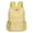 Yellow, variant on Solid Color Schoolbag Large Capacity Backpack for Students Daily Use