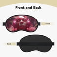 thumbnail image 2 of Salouo Surreal Pink Headphones Pattern Eye Masks, 1-Pack Sleep Mask Eye Cover Washable Sleeping Eyeshade Block Sleep Shade Cover Light Reduces Traveling Gifts, 2 of 7