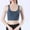 Blue, variant on Sports Bras for Women No Underwire U Neck High Impact Shock Absorb Running Yoga Fitness U Back Workout Bras for Women (Blue ,L)
