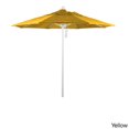thumbnail image 2 of California Umbrella  7.5' Rd.. Aluminum Frame, Fiberglass Rib Patio Umbrella, Push Open, White Finish, Sunbrella Fabric Heather Beige, 2 of 4