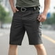 thumbnail image 1 of pstuiky Hombres bajos, Pantalones de trabajo holgados, elásticos, impermeables y con múltiples bolsillos para hombre Pantalones cortos para correr para hombre, 1 of 6
