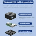 thumbnail image 4 of USB KVM Switch, USB 3.0 Switch Selector 1 In 2 Out Button Control Bidirectional Plug And Play Durable 5Gb/s  For Scanner, 4 of 8