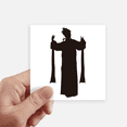 thumbnail image 1 of China Beijing Peking opera silueta Pegatinas de pared cuadrado de 10 cm maleta portatil Motobike Decal 8pcs, 1 of 1
