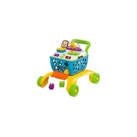 Bright Starts Giggling Gourmet 4-in-1 Shop 'n Cook Walker, Multi