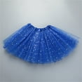 thumbnail image 2 of QHFBli Tutu Skirts for Women Girls Adult Elastic 3 Layered Tulle Tutu Skirt One Size, 2 of 2