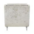 thumbnail image 5 of Michael Amini Lanna Armless Chaise - Storm Gray/Silver Mist, 5 of 10