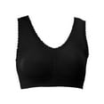 thumbnail image 6 of ylioge XL-4X Plus Size Sports Bras for Women No Underwire Push Up Bralettes Lightweight Solid Color Breathable Full-Coverage Sleeping Underwear Bra, 6 of 6