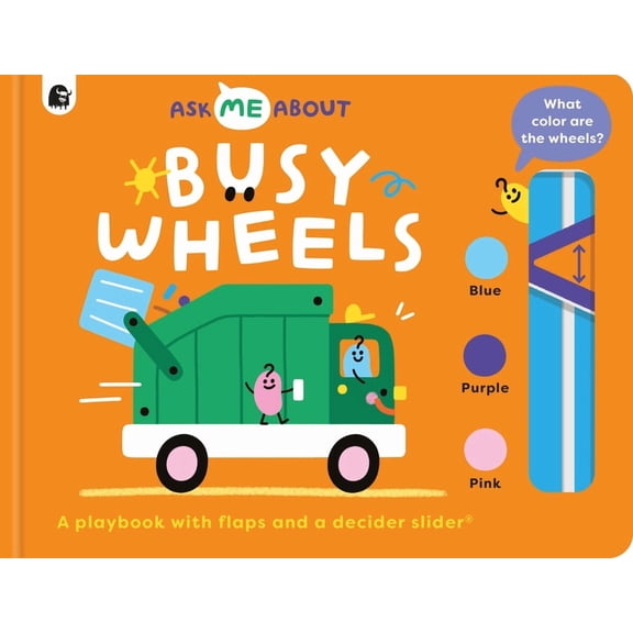 Ask Me about Busy Wheels, (Board Book)