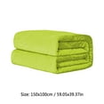 thumbnail image 3 of Dmlowu Fleece Blanket 40x59 inch Gentle Blanket Fluffier Warm Throw Blanket for Couch Comfortable Throw Blanket for All Seasons, Solid Color Flannel Blankets, 3 of 8