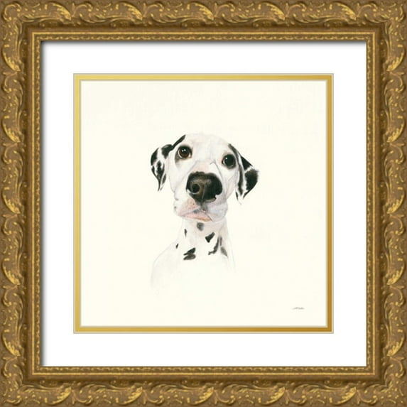 Ducklow, Patsy 12x12 Gold Ornate Wood Framed with Double Matting Museum Art Print Titled - Milo