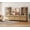 Oak, variant on WAMPAT 3 Tier Wood Bookshelf with Storage Cabinets & Doors, 72" Tall Modern Large Display Bookcase with Adjustable Shelf, Freestanding Library Bookshelves for Home Office & Living Room, Oak