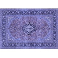 thumbnail image 1 of Ahgly Company Indoor Rectangle Persian Blue Traditional Area Rugs, 7' x 10', 1 of 4