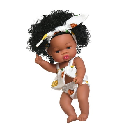 Baby Doll with Clothes Curly Hair Gift Cute for Newborn Tropical  Fruit | Walmart Canada