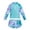 Mint Green, variant on MUXiin Girls Rash Guard Swimsuits 2 Piece Bathing Suit UPF 50 Summer Swimwear Long Sleeve Girls' Swimwear Zipper Kids 2 Piece Tankini Swim Suit for Girl