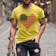 thumbnail image 1 of Tops para hombre, blusas y camisas de cuello redondo y manga corta para hombre, camiseta de cuello redondo y manga corta con estampado de la bandera del Día de la Independencia de Estados Unidos para, 1 of 5