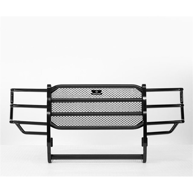 Ranch Hand GGF111BL1 Grille Guard Legend Black; Steel; 4 Inch Diameter; With Brush Guard; Without Skid Plate; Without Step Plate; With Punched Insert
