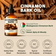thumbnail image 5 of Kukka Cinnamon Essential Oil for Diffuser - 4 Fl Oz - 100% Pure Natural Cinnamon Bark Oi for Skin, Aromatherapy and Candles & Soap Making Scent DIY, 5 of 9