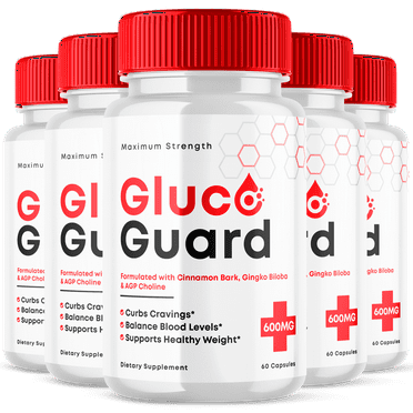 Gluco Guard Advanced Blood Support Pills Natural Glyco Support Supplement 300 Capsules